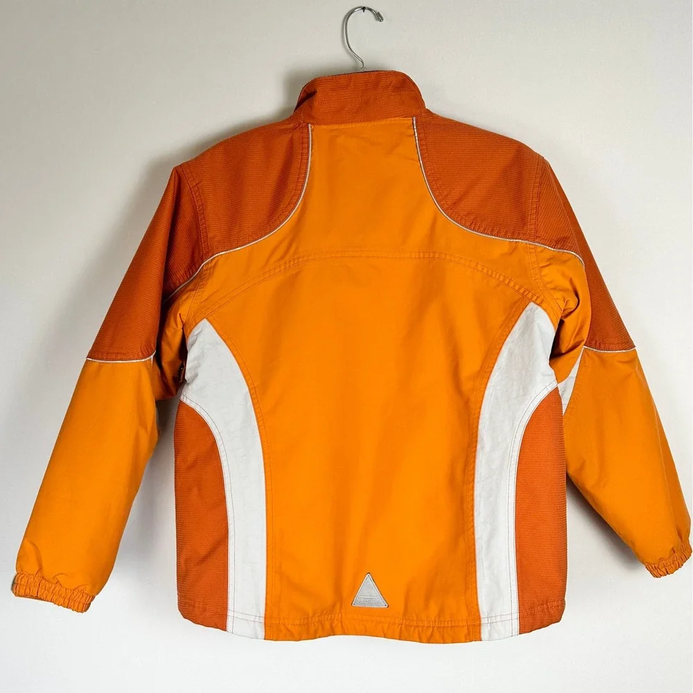L.L. Bean Kids Orange Insulated Winter Ski Snowboard Jacket L 14-16 Outerwear‎